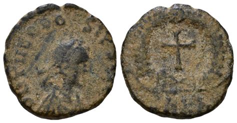 Biddr Nimrod Numismatik Auction Lot Theodosius Ii Ad