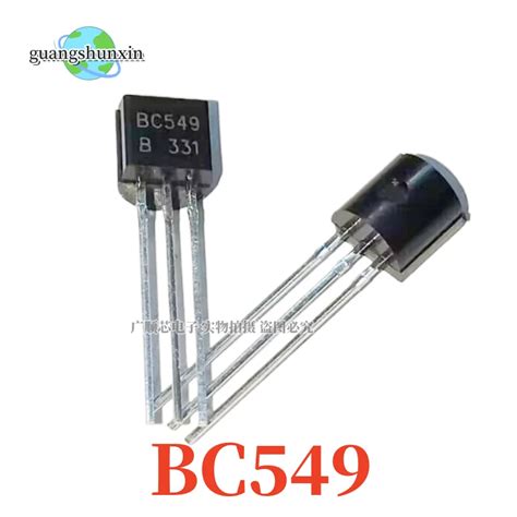 Transistor De Triodo NPN Piezas BC327 BC337 BC517 BC547 BC548 BC549