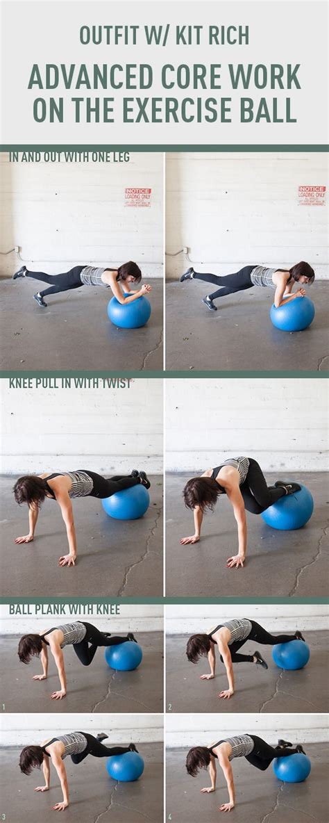 Fitness Ball Core Exercises