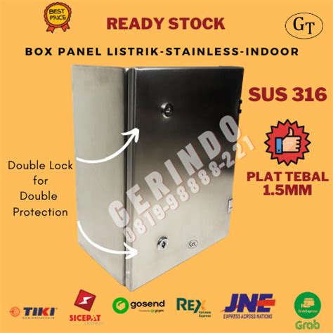 Jual Box Panel Listrik Stainless X X Mm Sus Mm Indoor Doff