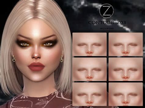 The Sims Resource CONTOUR Z03 In 2024 Makeup Cc Makeup Sims 4