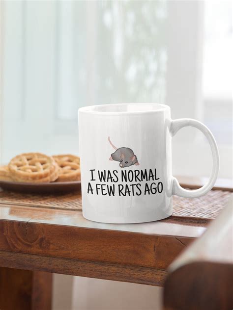 Funny Rat Mug Rat Lover T Idea Rat Owner Present I Etsy