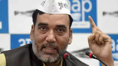 Bjp Behind People Bursting Firecrackers In Delhi Gopal Rai Delhi