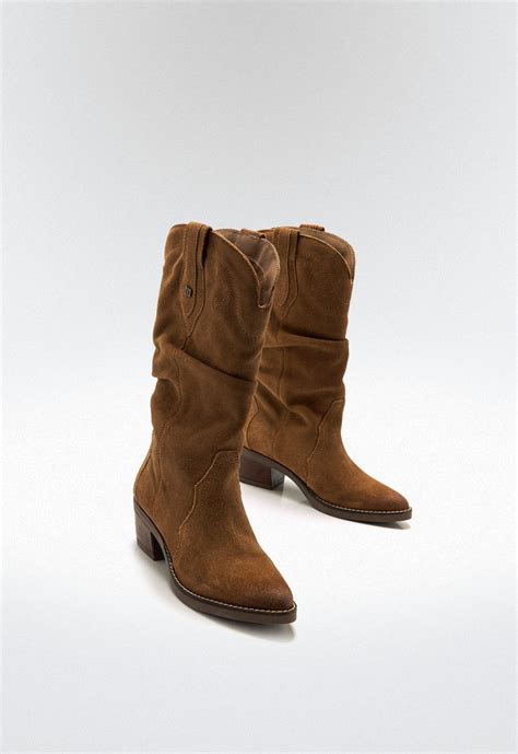 Botas Camperas Mujer Mustang Teo Marron