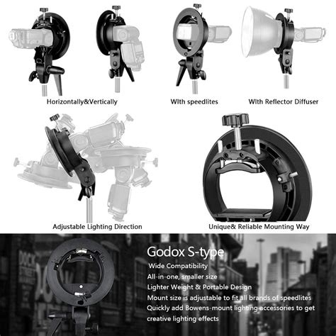 GODOX Softbox 80X80cm Folding Softbox 32 Inch Speedlight Studio Flash