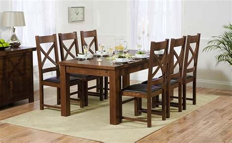 Solid Dark Wood Dining Tables | Dining Room Ideas