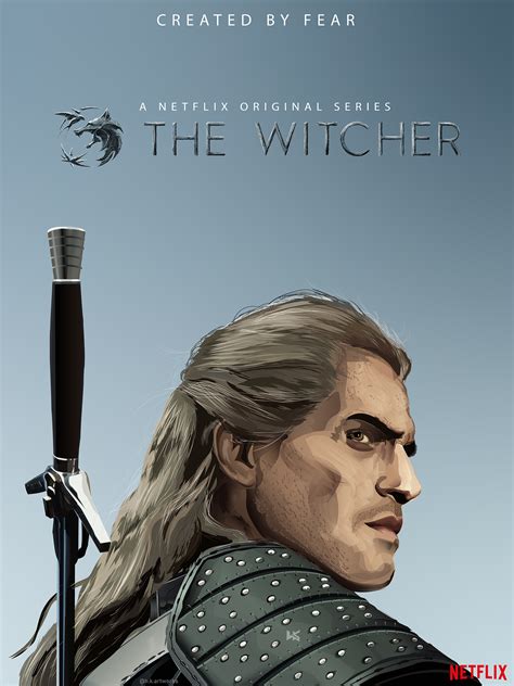 The Witcher Netflix Poster | Poster By Harsh Koshiya