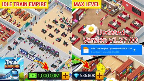 Idle Train Empire Tycoon Game Mod Apk Youtube