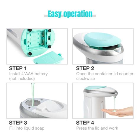 Ml Automatische Zeepdispenser Smart Sensor Touc Grandado