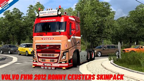 Ets 2 Volvo FH16 2012 Ronny Ceusters Skin Pack Drive With Lowdeck Old