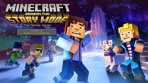 Jaquette Minecraft Story Mode Saison Episode Giant Consequences