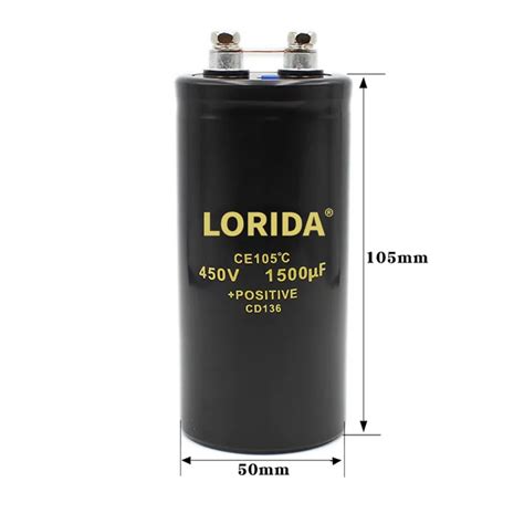 1500UF 450V Screw Terminal Aluminum Electrolytic Capacitor Price