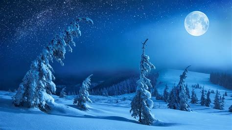 La lune de neige est la pleine lune de février Les Actualites