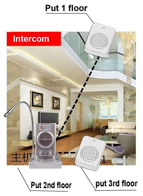 Metal Window Microphone Audio Record Interphone Speakerdual Way Bank