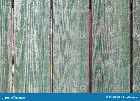 Textura Pintada Verde Resistida Agrietada Del Tablero De Madera Imagen