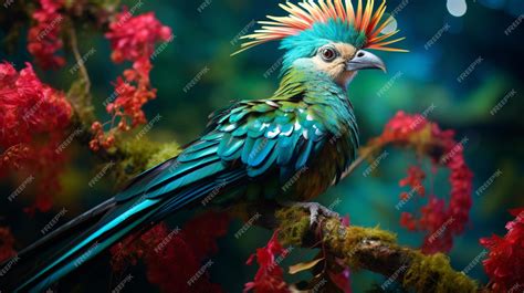 Premium Ai Image Quetzal Bird