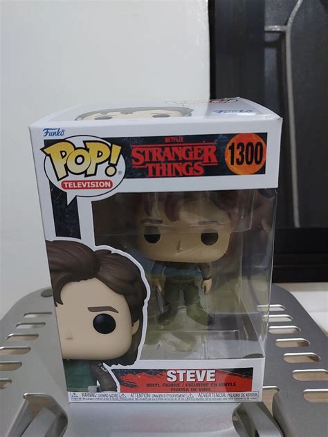 Stranger Things Steve Funko Pop 1300, Hobbies & Toys, Toys & Games on ...