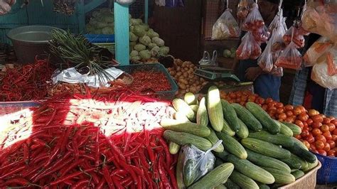 Update Harga Bawang Tomat Dan Cabai Merah Di Pasar Basah Mandonga