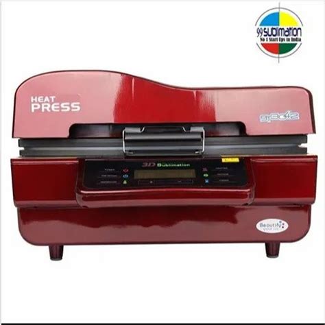 Manual 3D Sublimation Vacuum Printing Machine For Mobile Covers Mugs