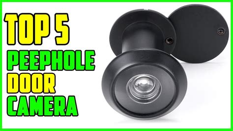 TOP 5 Best Peephole Door Camera 2023 YouTube