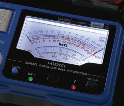 Hioki Analog MΩ Hitester 3490