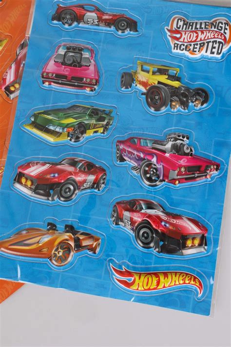 HOT WHEELS Dekomus Ile Lisanslı tek Adet 3d Stıcker Set Fiyatı