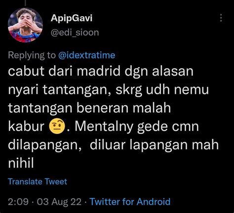 Extra Time Indonesia On Twitter Decul Speak Up Perihal Kelakuan Dodo