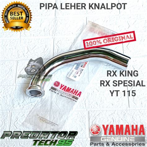 Jual LEHER KNALPOT LEHERAN PIPE EXHAUST ORIGINAL YAMAHA RX KING RXKING