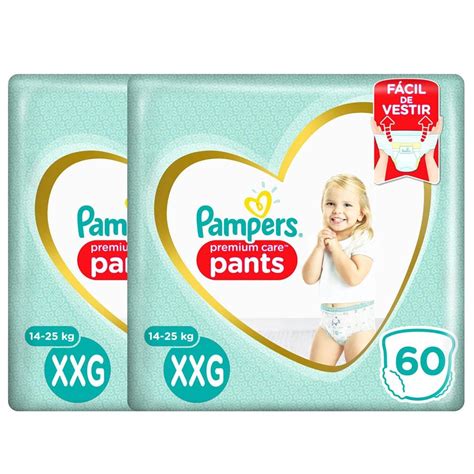 Fralda Pampers Premium Care Xxg Pants Ponto