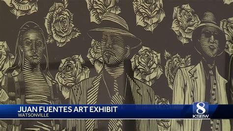 Juan Fuentes Art Exhibit On Display At Watsonville Film Festival Youtube