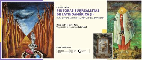 Pintoras Surrealistas En Latinoam Rica I Cce Santo Domingo