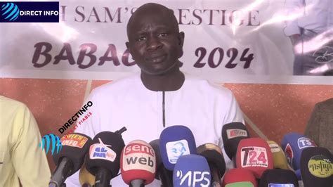 Direct Conference De Presse Dr Babacar Diop Demande La Liberation De