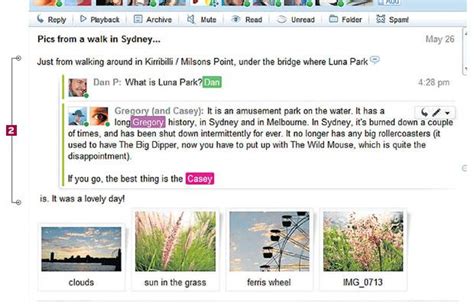 google wave features