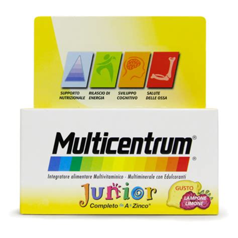 Multicentrum Junior Integratore Alimentare Compresse Masticabili