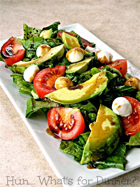 Avocada Caprese Salad