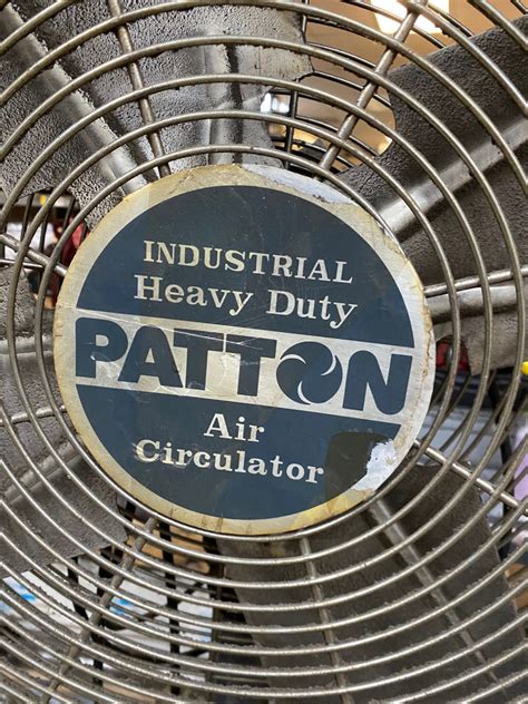 Lot Of 2 Industrial Heavy Duty Patton Air Circulator Fans