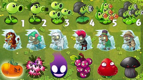 Pvz 2 Challenge All Plants Using 1 Plant Food Vs Team Frozen Imp