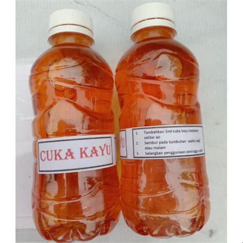 Cuka Kayu Cuka Kayu Organik Wood Vinegar Cuka Kayu Asli Pati