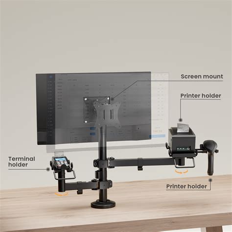 Pos Mounting Solution For Dual Screens Supplier And Manufacturer Lumi