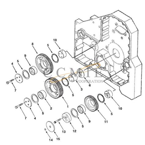 Kalmar Spare Parts Reach Stacker Gears