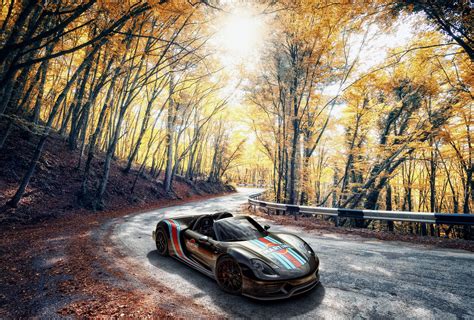 Porsche 918 Wallpaper Martini