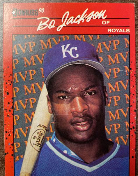 Rare Bo Jackson Donruss Bc Royals Of Baseball Card Ebay