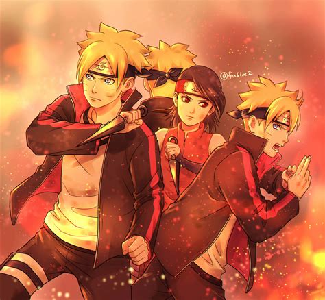 Sarada And Boruto Uchiha Sarada Wallpaper 43941214 Fanpop Page 12