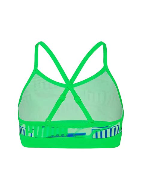 PUMA Mädchen Bikini Printed grün