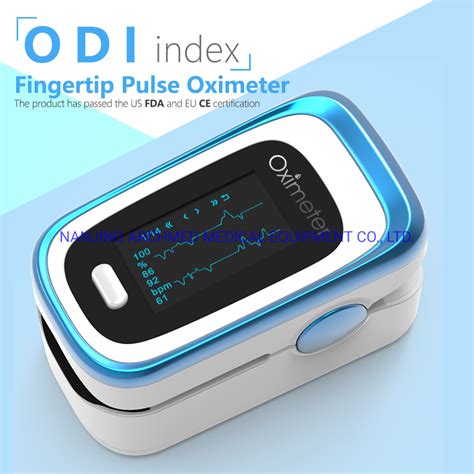 Medical Equipment Portable Fingertip Pulse Oximeter With Oled Display