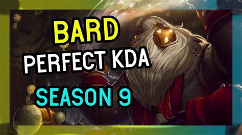 Perfect Kda Bard Support Season League Of Legends Youtube