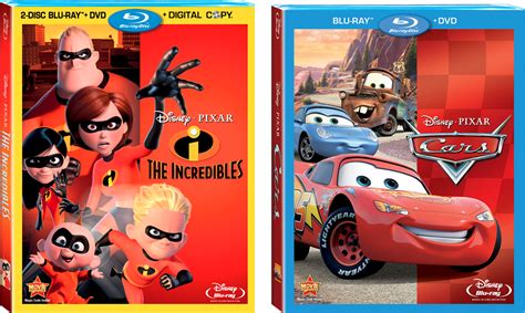 Pixar Corner Cars The Incredibles Now Available On Blu Ray