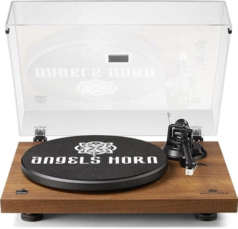 Platine Vinyle Angels Horn Tourne Disque Bluetooth Tourne Disque