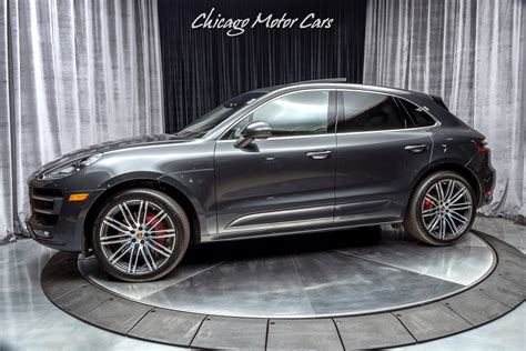 Used Porsche Macan Turbo Awd Suv Loaded W Factory Options For