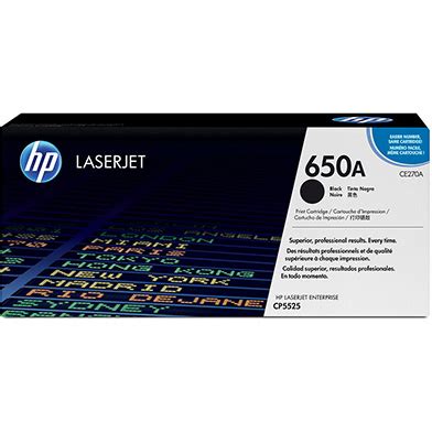 Hp Ce A Cp A Black Toner Cartridge Pages